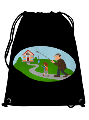 Naspäť do školy vak Black