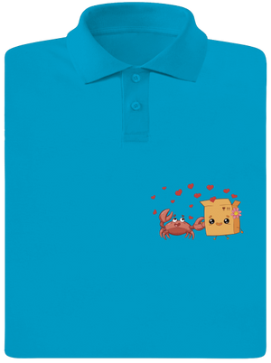 Krab a krabica pánska polokošeľa Blue Atol
