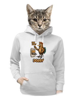 dámska mikina klokanka