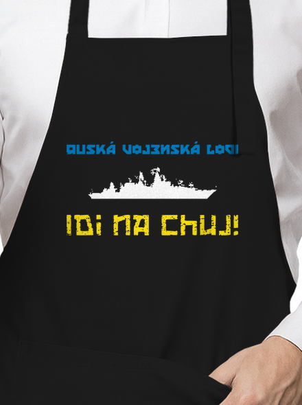 Ukrajina - Lodi idi na chuj zástera Black