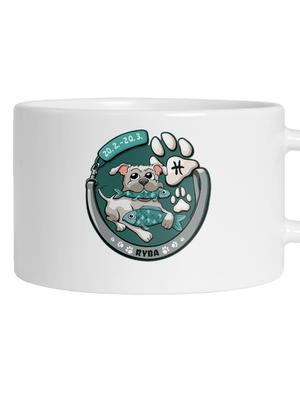 Psí horoskop: Ryba hrnček makronka White