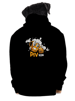 pánska mikina na zips