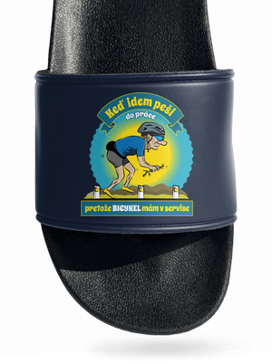 Závislosť na bicykli šľapky Navy