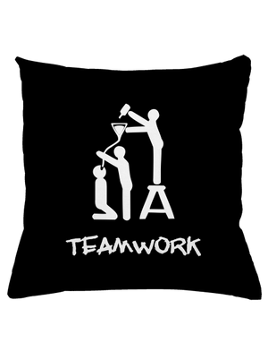 TeamWork vankúš Black