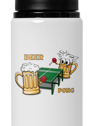 Beer pong flaša na vodu White