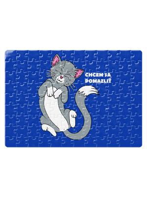 Chcem sa pomazliť puzzle White