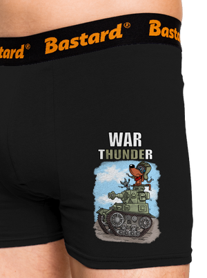 War Hunde boxerky Black