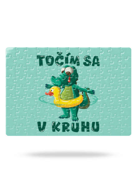 Točím sa v kruhu puzzle White