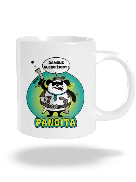 Pandita veľký hrnček White