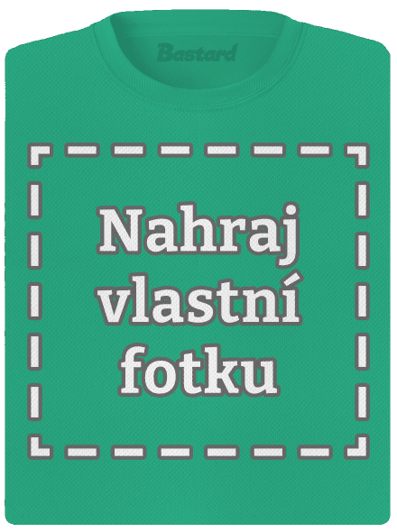 Vlastná potlač dámske športové tričko Mint Mal