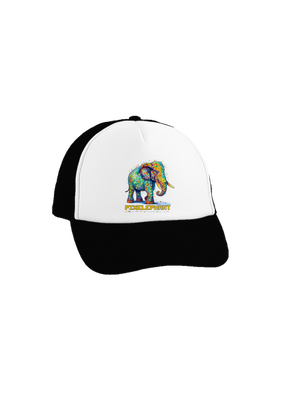 Pixelephant šiltovka truckerka Black cap