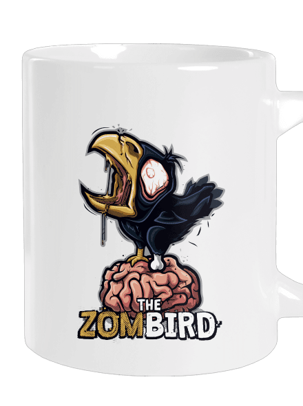 Zombird veľký hrnček White