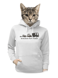 dámska mikina klokanka