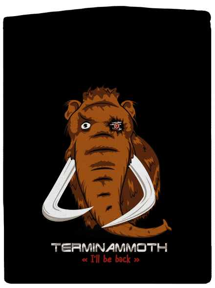 Terminammoth dámska mikina na zips Black