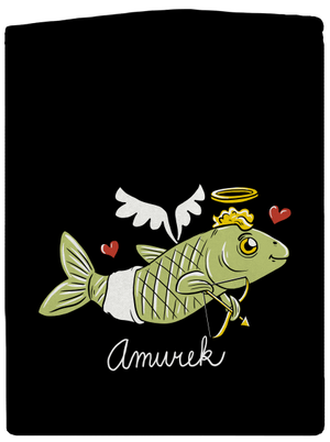 Amurek pánska mikina na zips Black