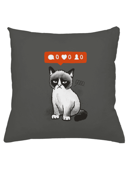 Grumpy vankúš Gray Pol