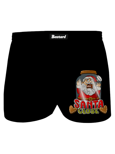 Santa Close pánske trenky Black