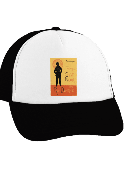 Le Chat Noir šiltovka truckerka Black cap