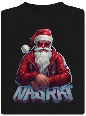 Sranta Klaus pánske športové tričko Black