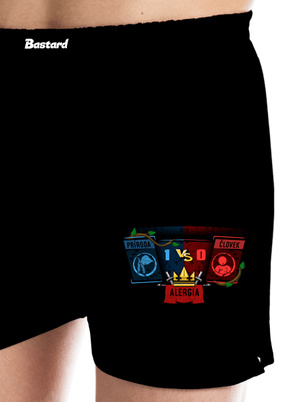 Príroda vs. človek pánske trenky Black