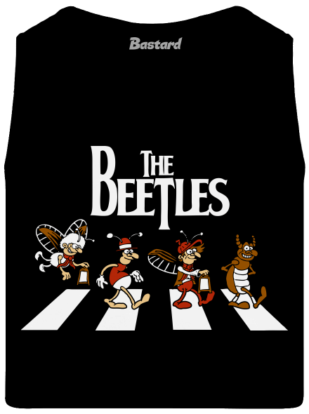 Beatles pánske tielko Black