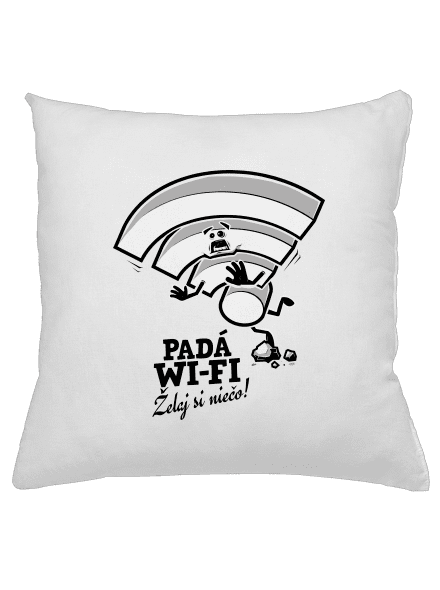Padá wi-fi vankúš White