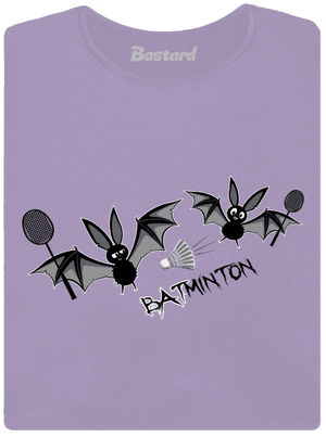 Batminton dámske tričko s lemom Lavender