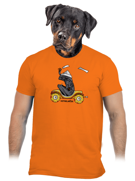 Votrelníček pánske tričko Orange