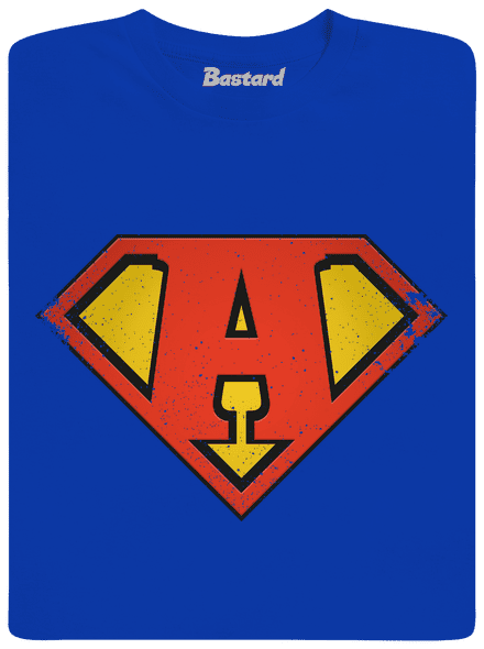Som superhrdina pánske tričko Royal Blue