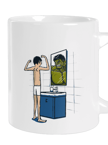 Hulk veľký hrnček White