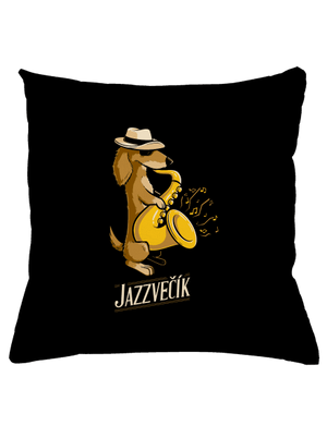 Jazzvečík vankúš Black