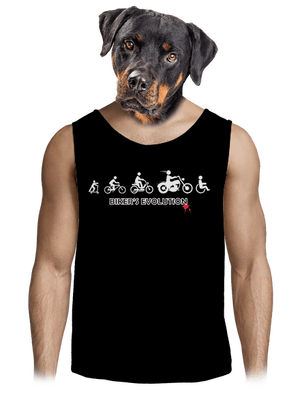 Biker’s Evolution pánske tielko Black