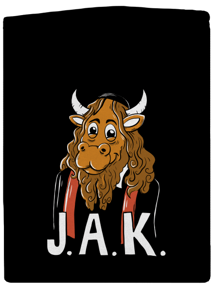 Jak dámska mikina na zips Black