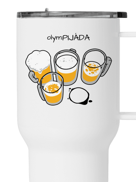 Pijáda termohrnček White