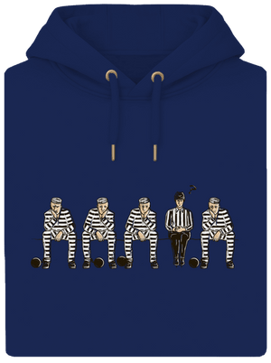 Nevinný unisex mikina premium Navy