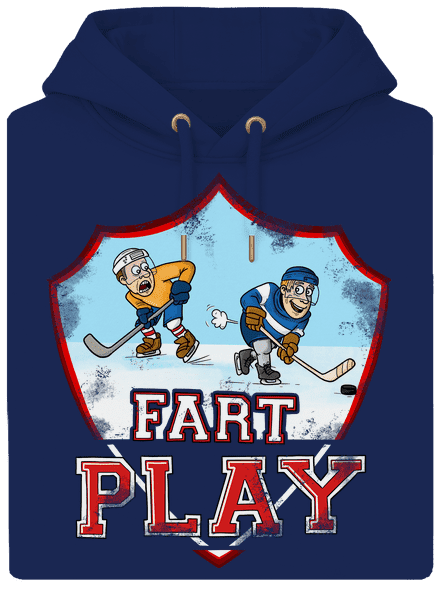 Fart Play unisex mikina premium Navy