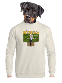 unisex mikina bez kapucne