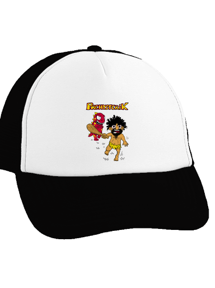 Prehysterik šiltovka truckerka Black cap