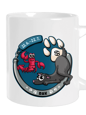 Psí horoskop: Rak veľký hrnček White