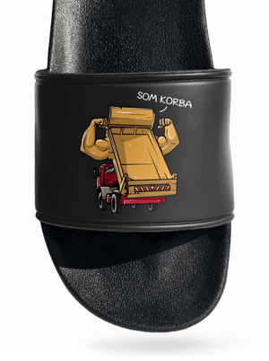 Korba šľapky Black