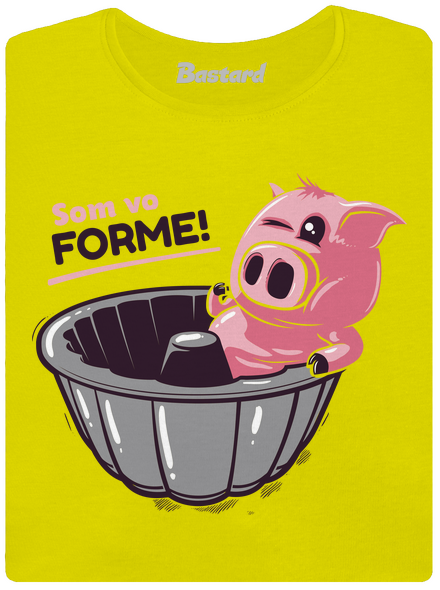 Vo forme dámske tričko prémium Lemon