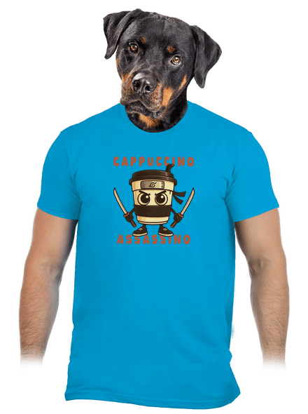Cappuccino Assasino – Italian Brainrot pánske tričko Atoll