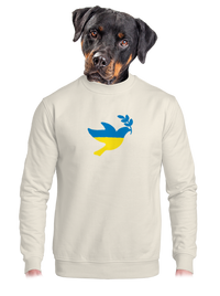 unisex mikina bez kapucne