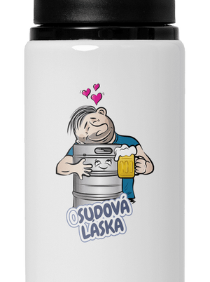 Osudová láska flaša na vodu White