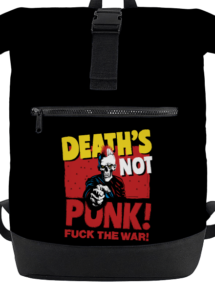 Death's not punk batoh Black