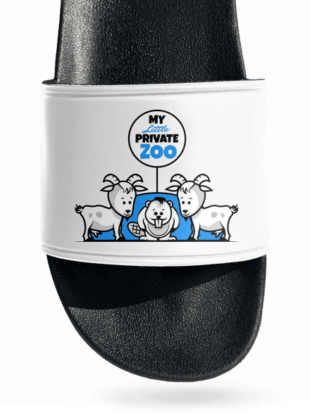 ZOO šľapky White
