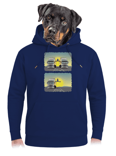 Chuck & Truck unisex mikina premium Navy