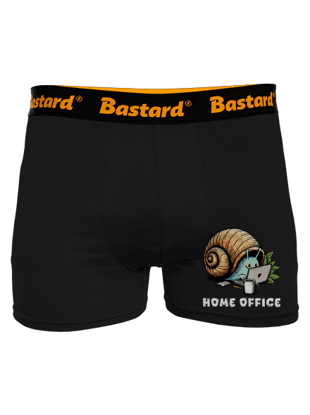 Slimákov home office boxerky Black