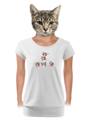 dámske tričko s lemom