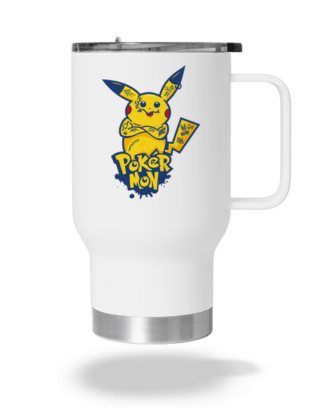 Pokérmon termohrnček White